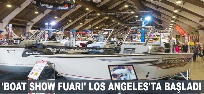 'Boat Show Fuarı' Los Angeles'ta başladı