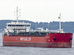 Palmali Denizcilik'e ait M/T AGSU, Danimarka'nın Kalundborg Limanı'nda tutuklandı