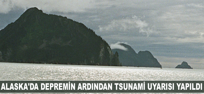 Alaska'da depremin ardından Tsunami uyarısı yapıldı