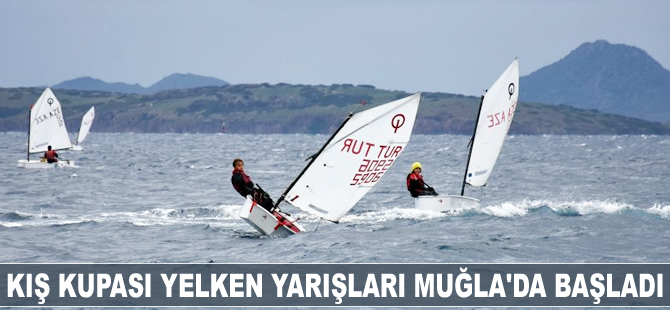 Kış Kupası Yelken Yarışları Muğla'da başladı