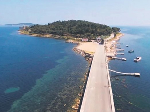 Urla’daki karantina adası restore ediliyor