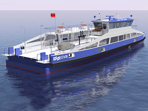 C-Job, Amsterdam için feribot tasarladı