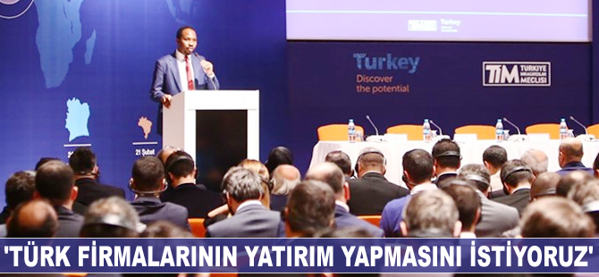 Florent Menzan: Türk firmalarının yatırım yapmasını istiyoruz