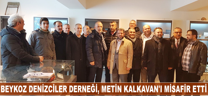 Beykoz Denizciler Derneği, Metin Kalkavan'ı misafir etti
