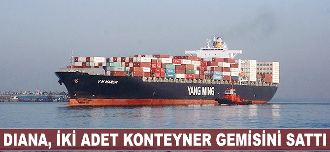 Diana Shipping, iki adet konteyner gemisini sattı