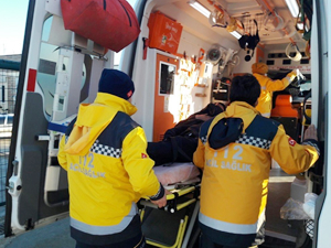 'M/V Hacı Mehmet Kaptan'ın imdadına Sahil Güvenlik yetişti