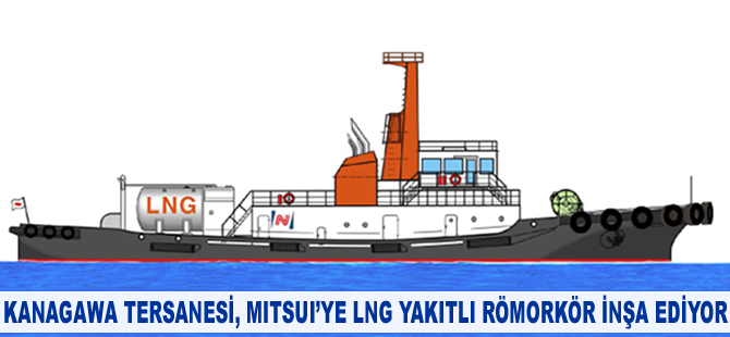 Kanagawa Tersanesi, Mitsui'ye LNG yakıtlı römorkör inşa ediyor