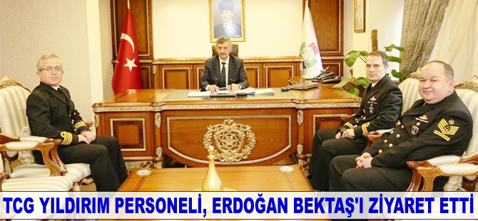 TCG YILDIRIM personeli Erdoğan Bektaş’ı ziyaret etti