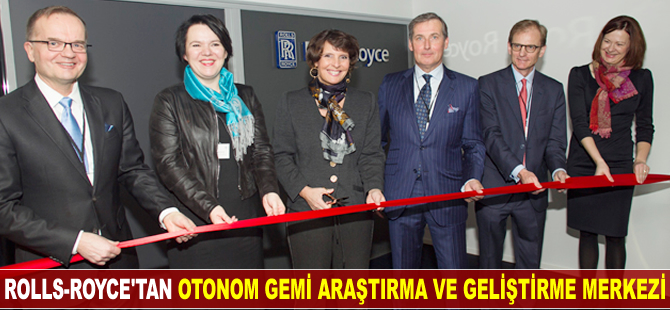 Rolls-Royce, Otonom Gemi Araştırma ve Geliştirme Merkezi'nin açılışını yaptı