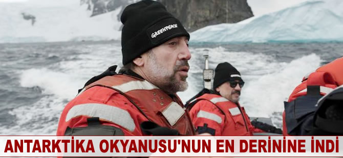 Antarktika Okyanusu'nun en derinine indi