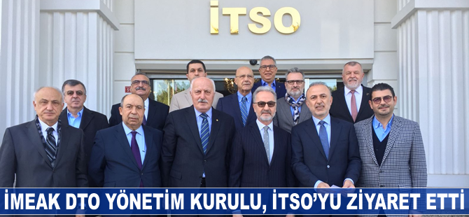 Metin Kalkavan beraberindeki heyetle İskenderun Ticaret ve Sanayi Odası’nı ziyaret etti