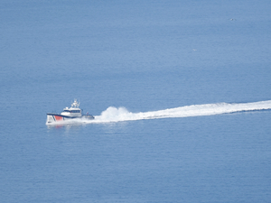 Sahil Güvenlik'in Kardak'ta görevi devam ediyor