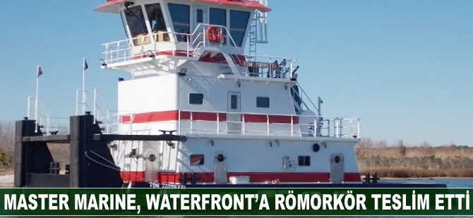 Master Marine, Waterfront'a römorkör teslim etti