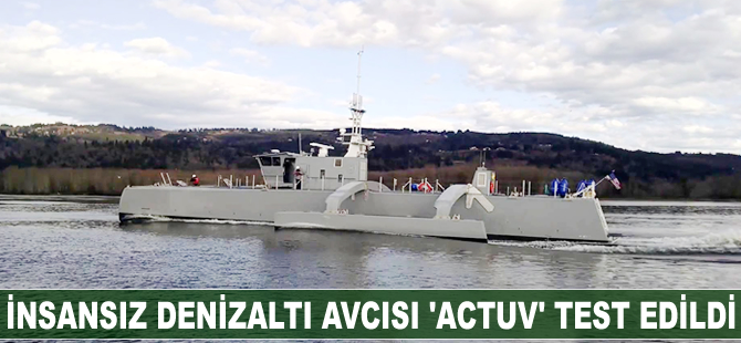 İnsansız denizaltı avcısı 'ACTUV'  test edildi