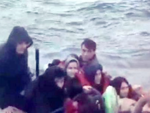 Muğla’da fırtınaya yakalanan göçmenler kurtarıldı