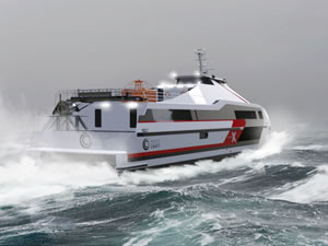 Umoe Mandal, mürettebat transfer gemisi tasarladı