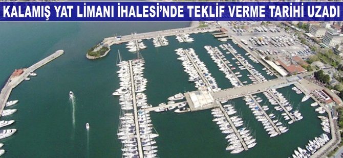 Fenerbahçe-Kalamış Yat Limanı için teklif verme tarihi uzadı