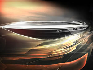 AMG Project One hiper otomobilinin tekne versiyonu sergilenecek