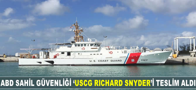 ABD Sahil Güvenliği 'USCG RICHARD SNYDER'i teslim aldı