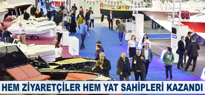 CNR Avrasya Boat Show’da hem ziyaretçiler hem yat sahipleri kazandı