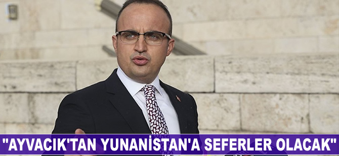 Bülent Turan, Ayvacık'ta liman sahasında inceleme yaptı