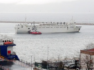 M/V NORLAND, Bandırma Çelebi Limanı'na yanaştı