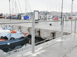 Çanakkale'de kordon boyuna korkuluk yapılıyor