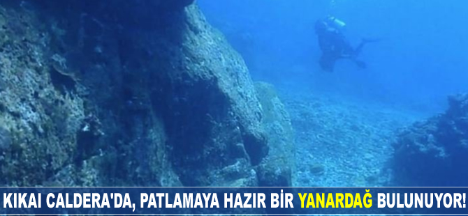 Kikai Caldera'da patlamaya hazır bir yanardağ bulunuyor