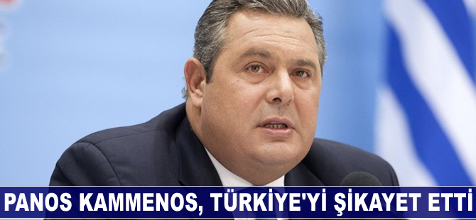 Panos Kammenos, Türkiye’yi şikayet etti