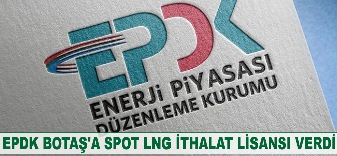 EPDK BOTAŞ'a spot LNG ithalat lisansı verdi
