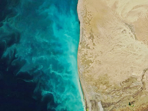 Hazar Denizi’nde ‘süt girdapları’ görüntülendi