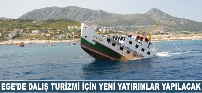 Ege’de dalış turizmini canlandırmak için yeni yatırımlar yapılacak