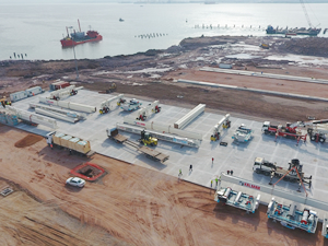 Safiport Derince'de yatırımlar son sürat devam ediyor, 'RTG kurulumu' başladı