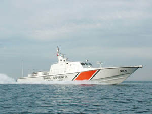 Sahil Güvenlik Balıkesir'de 55 kaçak göçmen yakaladı