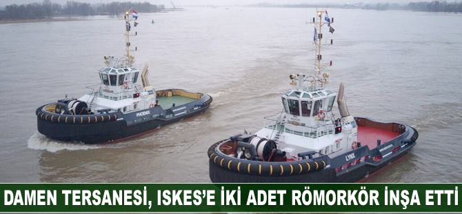 Damen Tersanesi, Iskes'e iki adet römorkör inşa etti