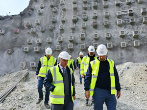 Yusufeli Barajı HES Projesi'nin yüzde 67'si tamamlandı