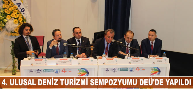 4.Ulusal Deniz Turizmi Sempozyumu DEÜ'de düzenlendi
