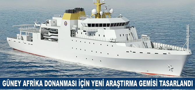 Güney Afrika Donanması için yeni araştırma gemisi tasarlandı