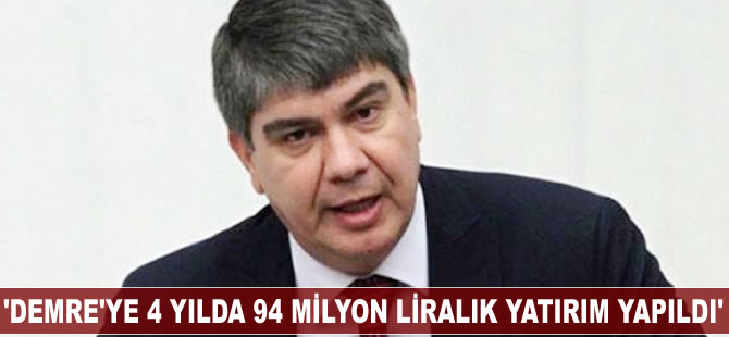 Menderes Türel: Demre'ye 4 yılda 94 milyon liralık yatırım yapıldı