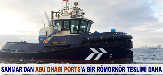 Sanmar Tersanesi’nden Abu Dhabi Ports’a bir römorkör teslimi daha