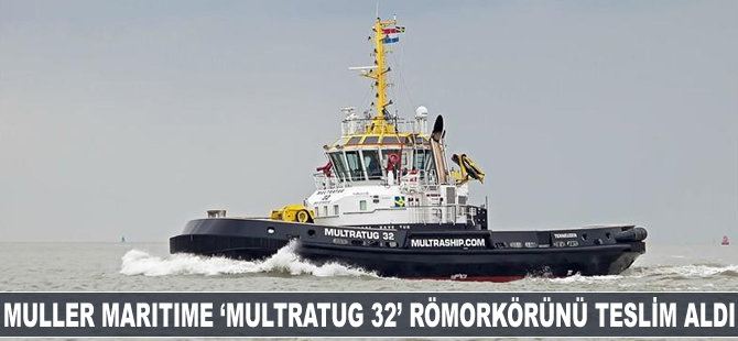 Muller Maritime, ‘MULTRATUG 32’ römorkörünü teslim aldı