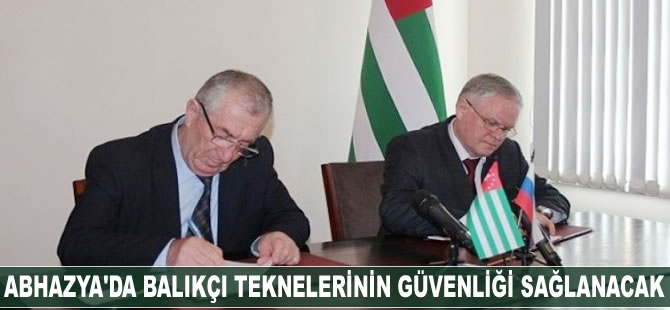 Abhazya'da balıkçı teknelerinin güvenliği sağlanacak