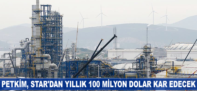 Petkim, Star'dan yıllık 100 milyon dolar kar edecek