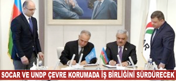SOCAR ve UNDP çevre korumada iş birliğini sürdürecek