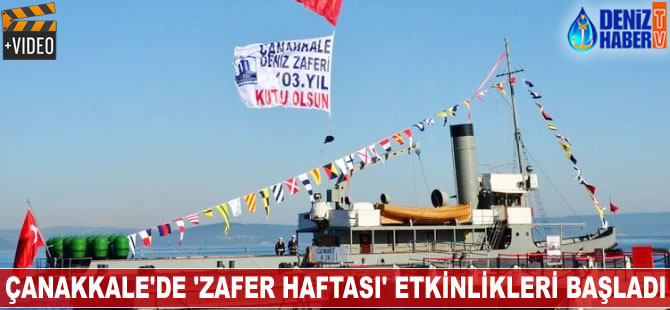Çanakkale'de 'Zafer Haftası' etkinlikleri başladı
