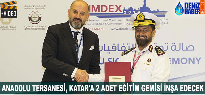 Anadolu Tersanesi, Katar'a iki adet eğitim gemisi inşa edecek