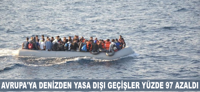 Avrupa'ya denizden yasa dışı geçişler yüzde 97 azaldı