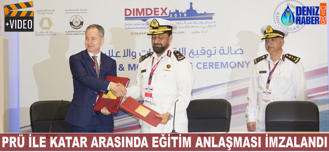 Katar Silahlı Kuvvetleri ile Pîrî Reis Üniversitesi arasında eğitim anlaşması imzalandı