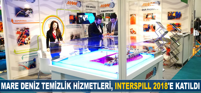 Mare Deniz Temizlik Hizmetleri, Interspill 2018'e katıldı