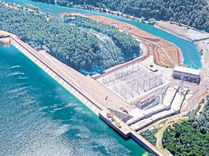 Sanibey, 1 milyar kilovatsaat elektrik üretiyor